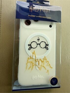 Harry Potter Clear iPhone 17 Pro Max Case with MagSafe Ring